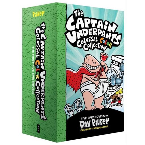 THE CAPTAIN UNDERPANTS COLOSSAL COLOR COLLECTION - PILKEY, DAV
