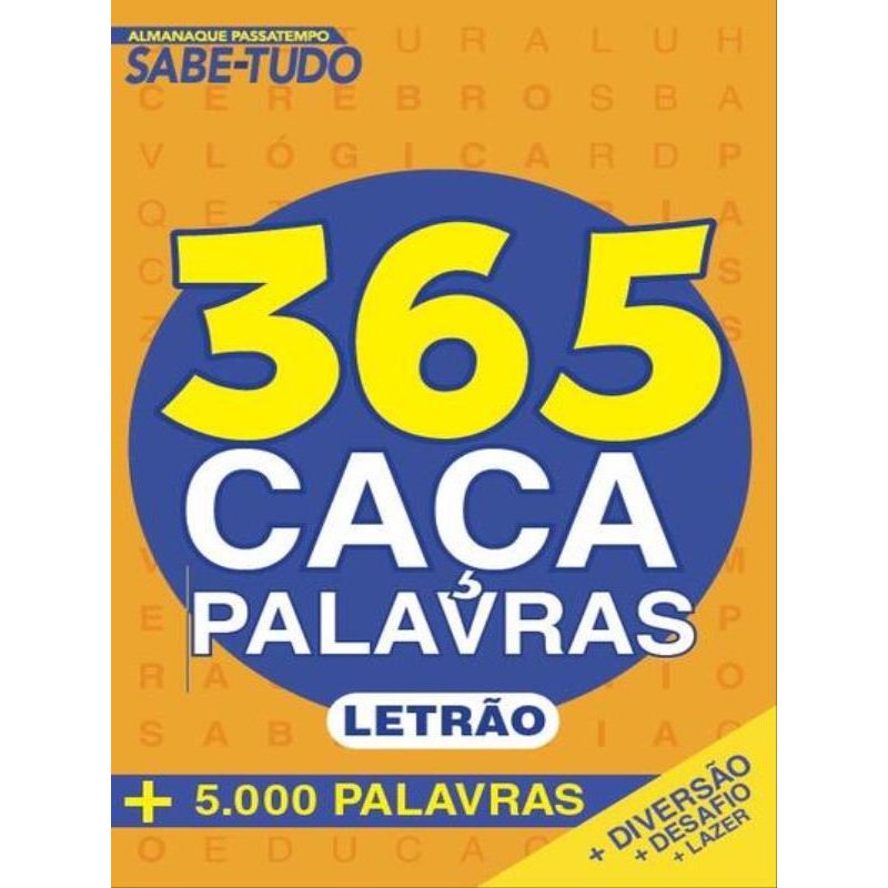 Almanaque Passatempo Sabe Tudo Caca Palavras Medio., De Online. Editora On  Line Alphaville, Capa Mole Em Português