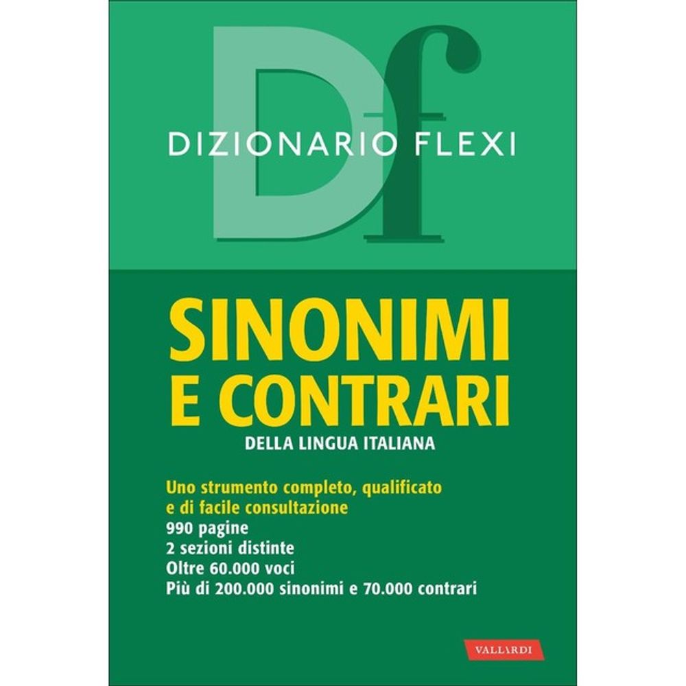 DIZIONARIO SINONIMI E CONTRARI