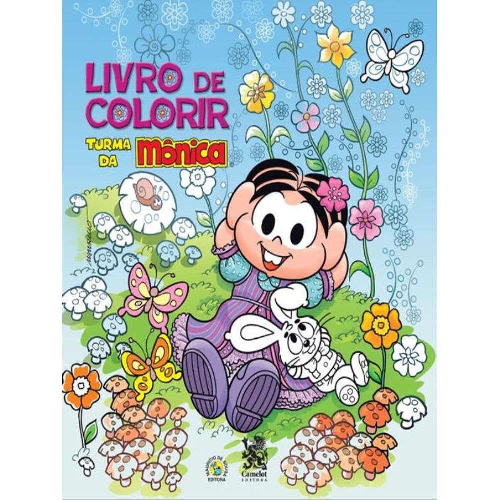 Turma da Mônica - Livro para pintar