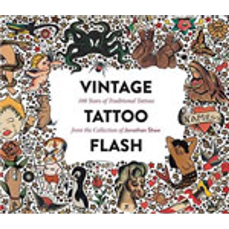 VINTAGE TATTOO FLASH - SHAW, A. JONATHAN | Livraria Martins Fontes