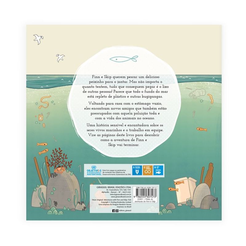 PEIXE, AS AVENTURAS DE FINN E SKIP - UMA HISTÓRIA SOBRE A POLUIÇÃO
