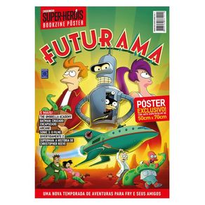 SUPERPÔSTER MUNDO DOS SUPER-HERÓIS - FUTURAMA - EDITORA EUROPA