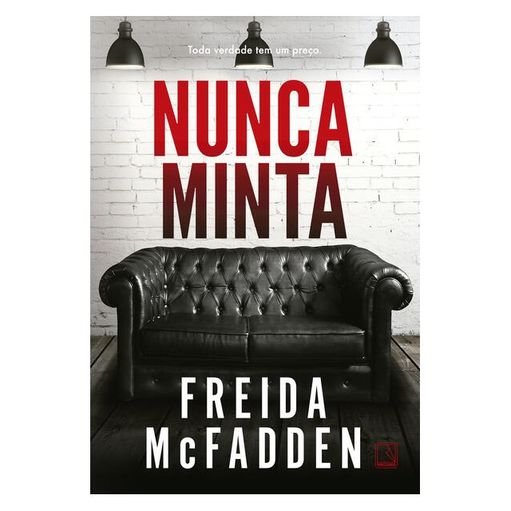 Capa nacional do livro Nunca Minta