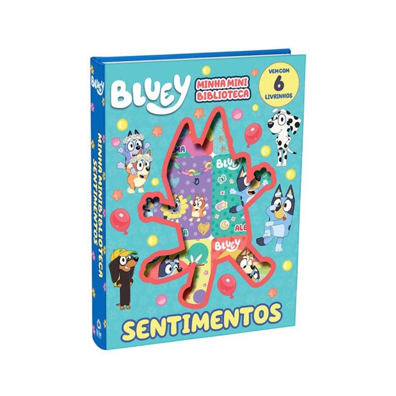 BLUEY MINHA MINI BIBLIOTECA - SENTIMENTOS - ON LINE EDITORA