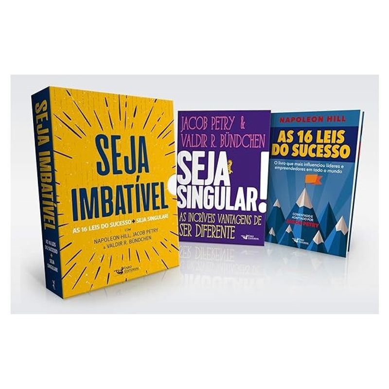 BOX - SEJA IMBATÍVEL - PETRY, JACOB | Livraria Martins Fontes