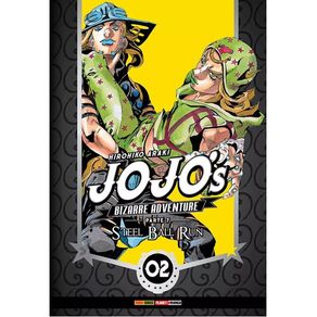 jojo購入 JOJO'S BIZARRE ADVENTURE – PARTE 7 – STEEL BALL RUN 02 - ARAKI