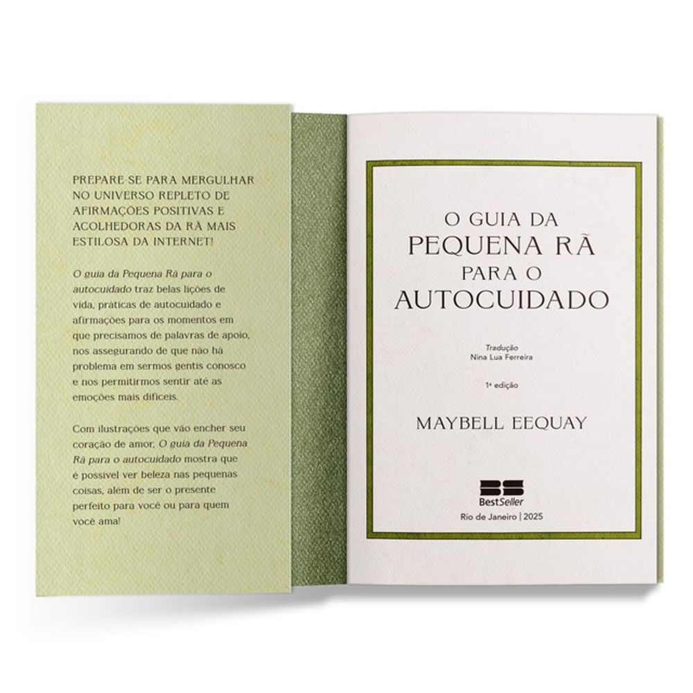 O GUIA DA PEQUENA RÃ PARA O AUTOCUIDADO - martinsfontespaulista
