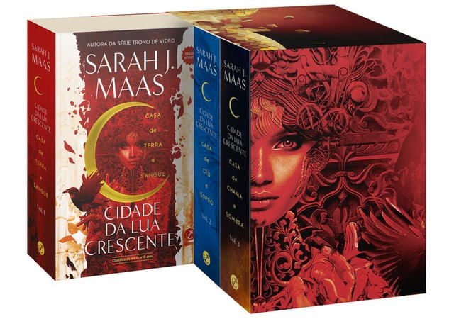BOX CIDADE DA LUA CRESCENTE - MAAS, SARAH J. | Livraria Martins Fontes