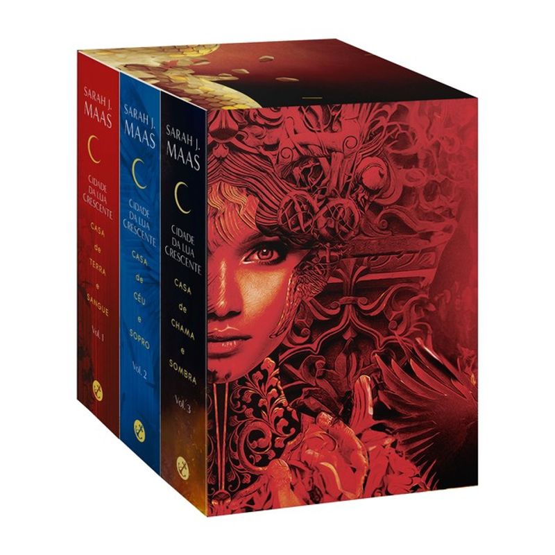 BOX CIDADE DA LUA CRESCENTE - MAAS, SARAH J. | Livraria Martins Fontes
