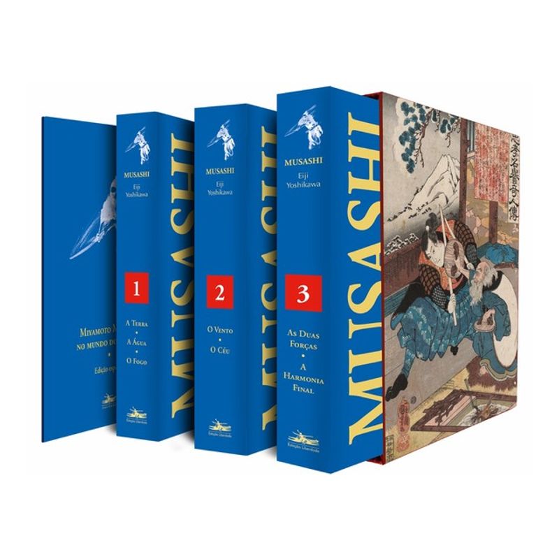 MUSASHI - BOX 3 VOLUMES - YOSHIKAWA, EIJI | Livraria Martins Fontes