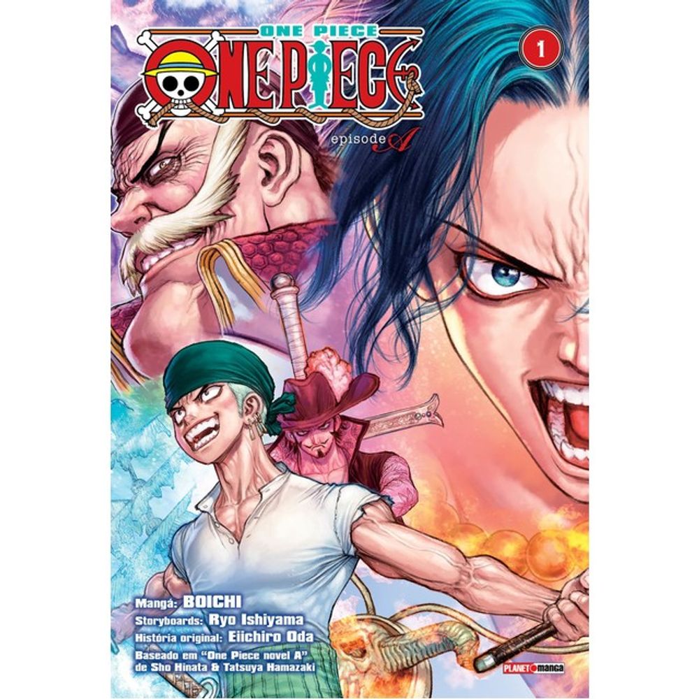 ONE PIECE EPISODE A VOL. 01 - RYO, SHOU | Livraria Martins Fontes