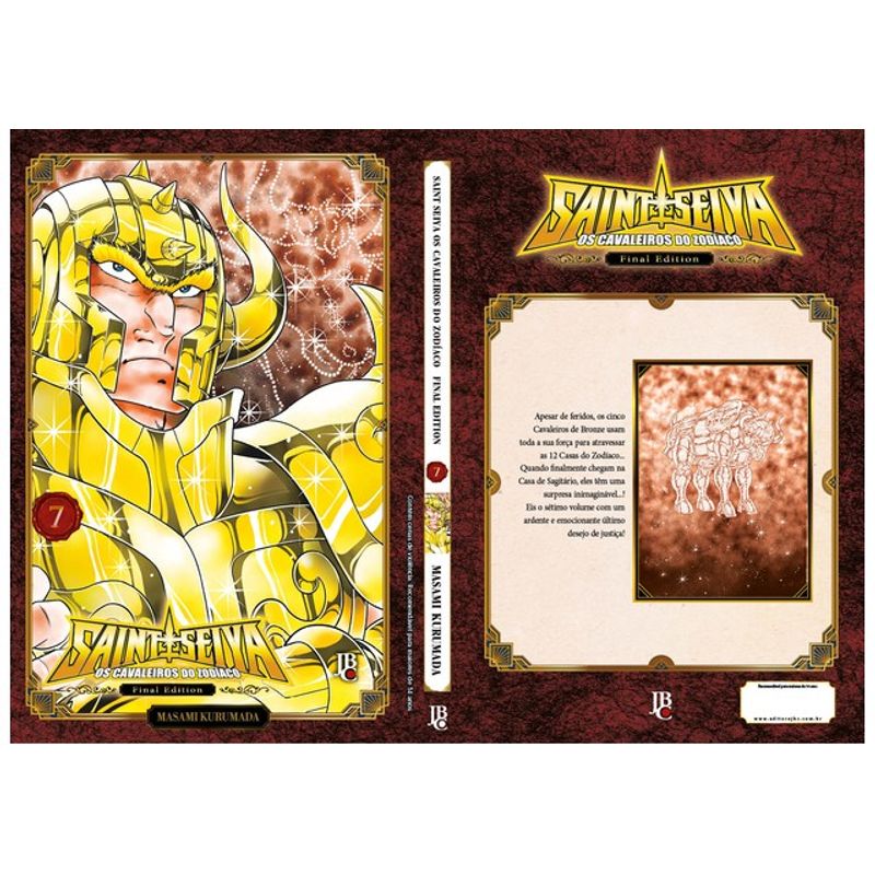 CAVALEIROS DO ZODÍACO SAINT SEIYA FINAL EDITION VOL. 07 - VOL. 7