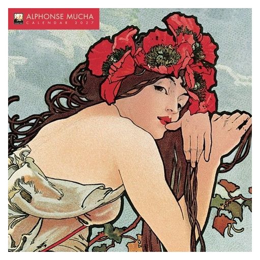 2027 ALPHONSE MUCHA - WALL CALENDAR | Livraria Martins Fontes