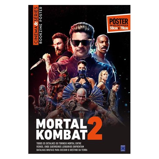 MORTAL KOMBAT 2 - SUPERPÔSTER CINEMA E SÉRIES - EDITORA EUROPA