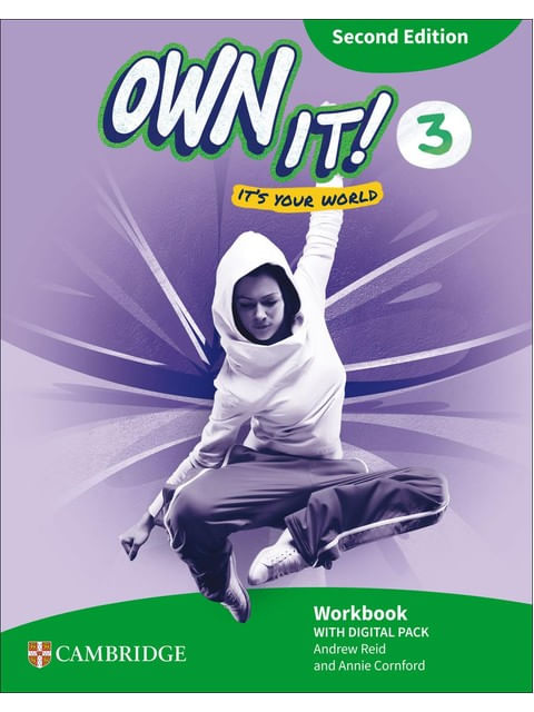 OWN IT! LEVEL 3 - WORKBOOK WITH DIGITAL PACK - SECOND EDITION