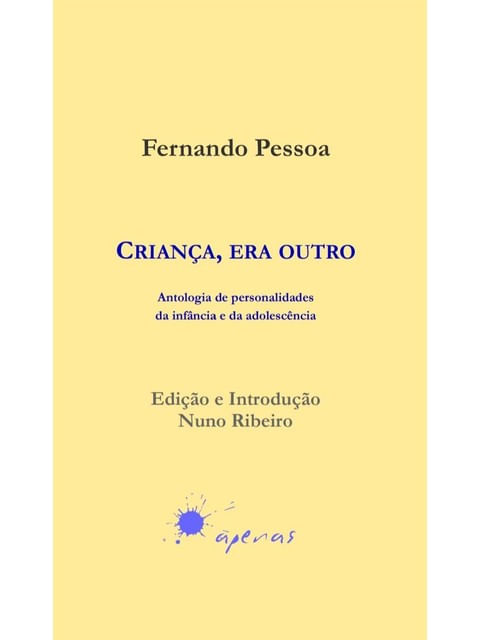 CRIANÇA, ERA OUTRO