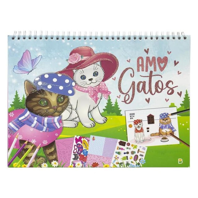 MEU LIVRO ALEGRE: AMO GATOS