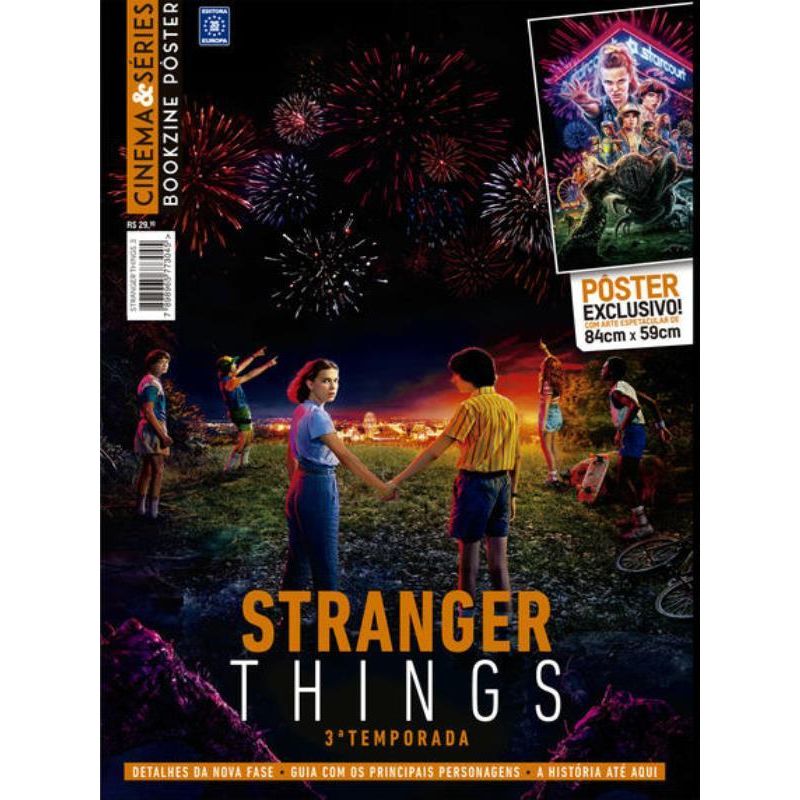 Revista Superpôster Bookzine Cinema e Séries - Stranger Things