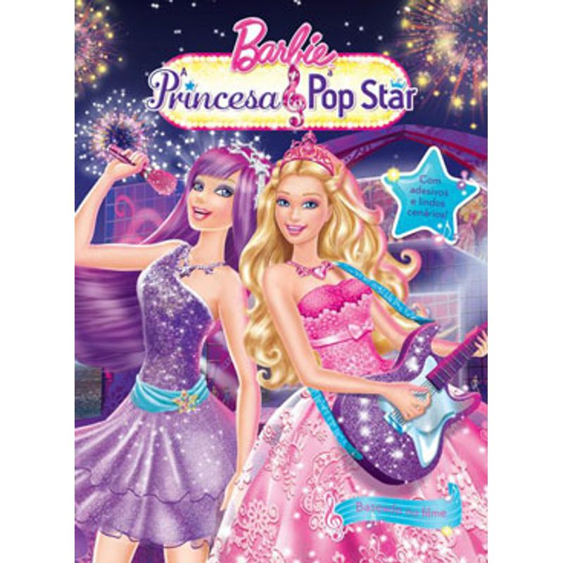 Barbie - A Princesa & a Pop Star - Aqui Estou (Letra) (Color Coded Lyrics)  