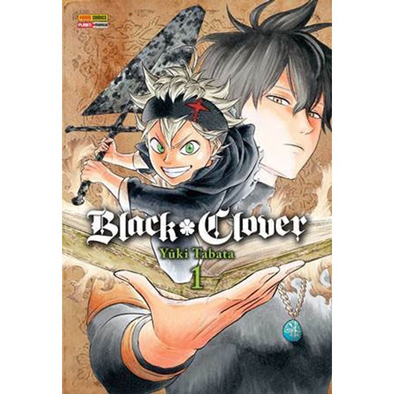 BGS 漫画鑑定 9.0 BLACK CLOVER Vol.1 初版 1st 帯 BLACK CLOVER VOL. 1 - VOL. 1 - TABATA, YUKI | Livraria Martins Fontes