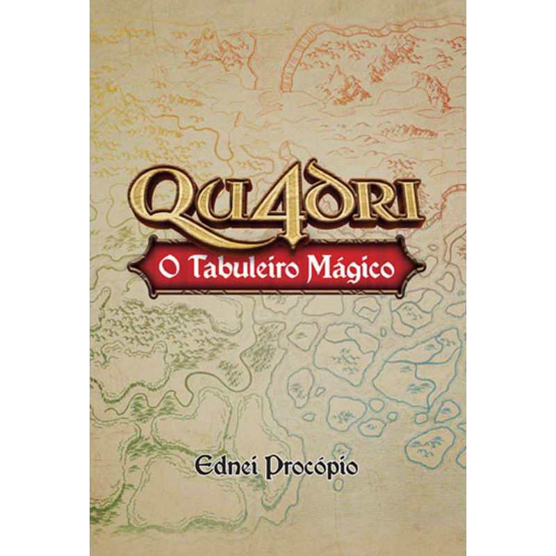 QU4DRI - O TABULEIRO MAGICO  Livraria Martins Fontes Paulista