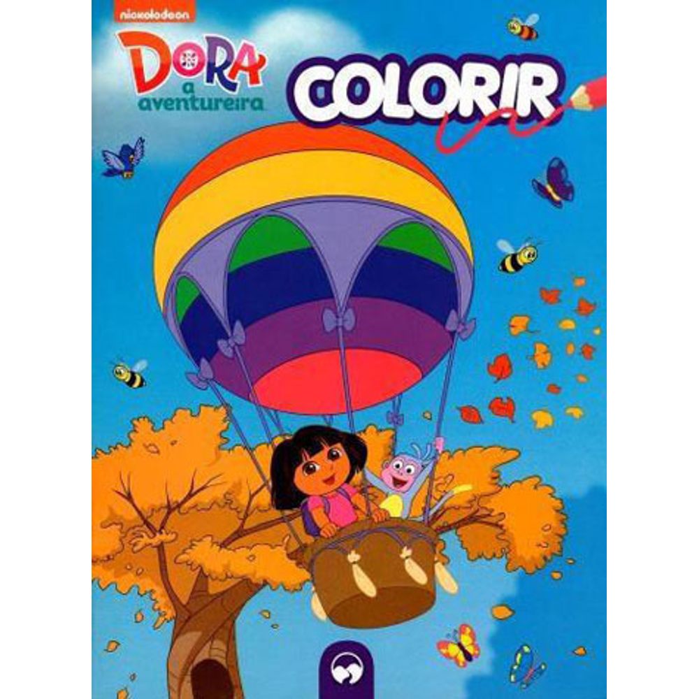 Dora, a Aventureira - Revista Para Colorir - OnLine Editora