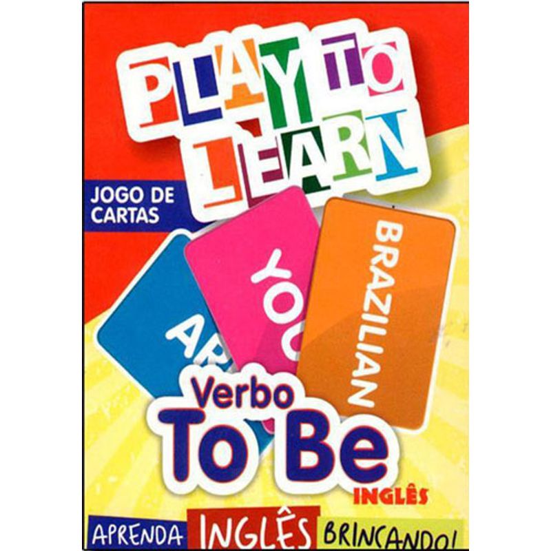 VERBO TO BE - JOGO DE CARTAS - APRENDA INGLES BRINCANDO