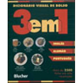 Dicionário Visual de Bolso - 3 em 1 - Inglês/ Francês